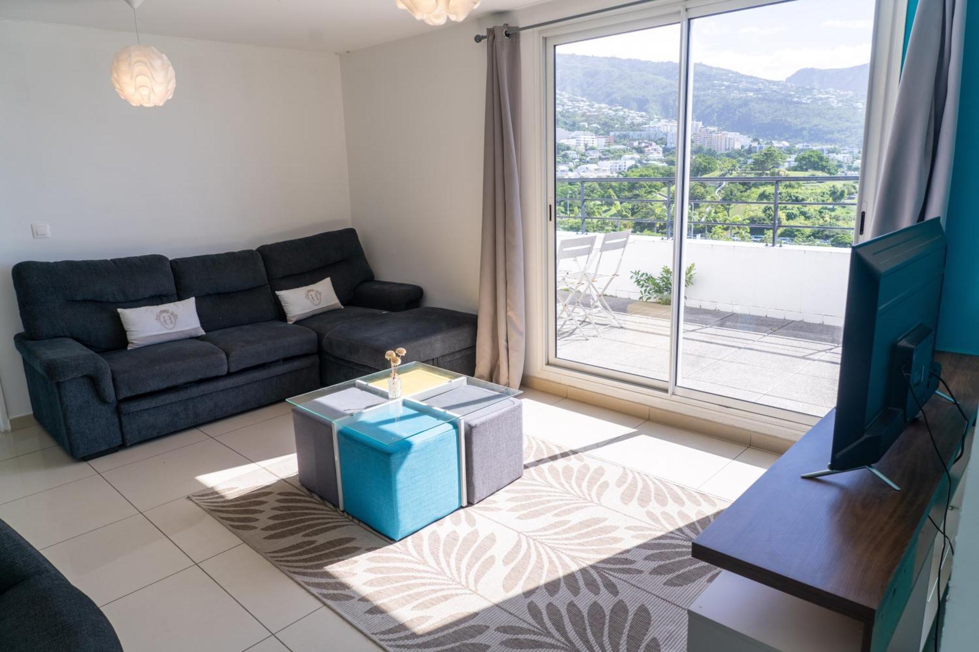 T2 Fleur De Lotus Daire Saint-Denis Dış mekan fotoğraf
