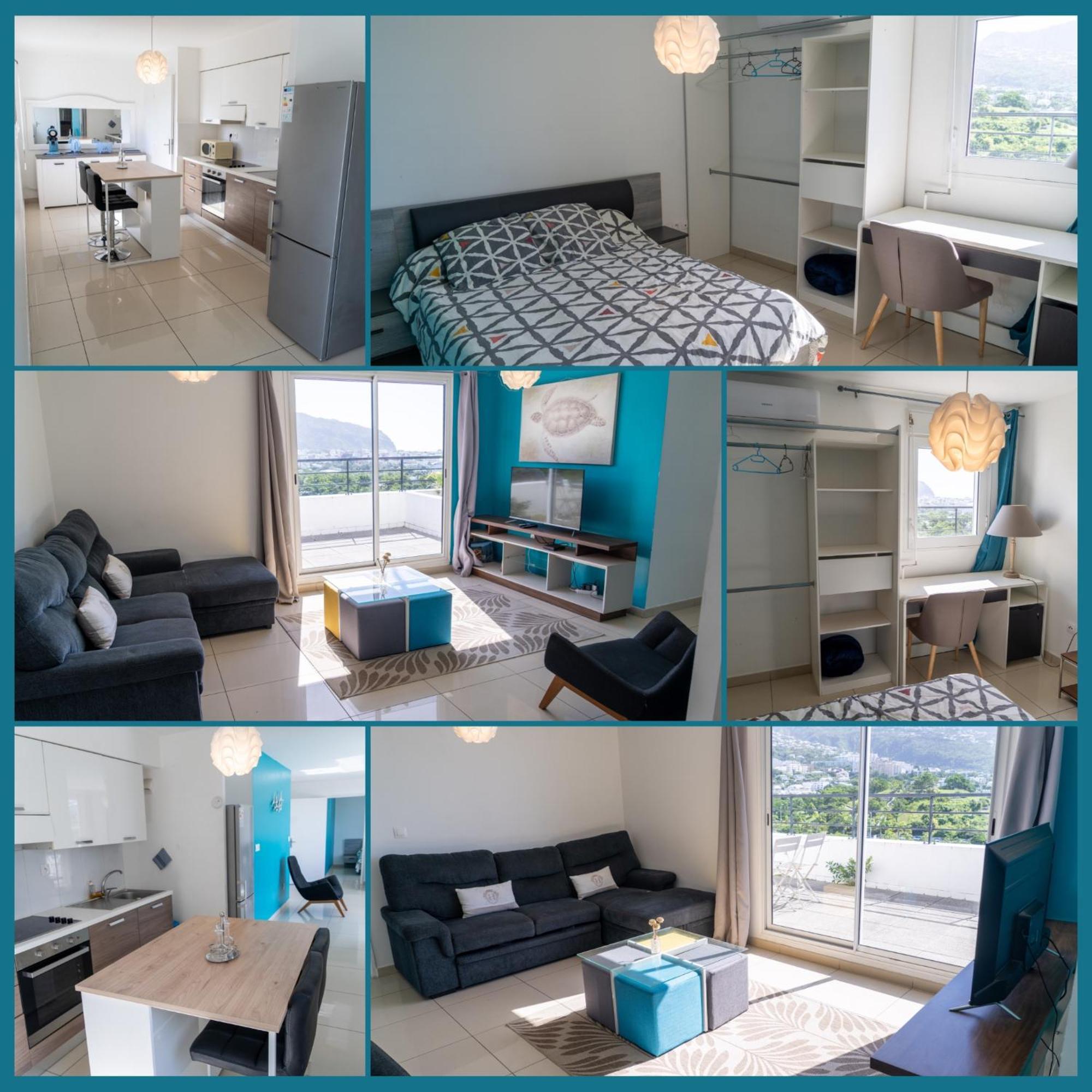 T2 Fleur De Lotus Daire Saint-Denis Dış mekan fotoğraf